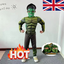 Kids Boys Hulk Fancy Dress