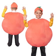 GIANT PEACH COSTUME KIDS WORLD
