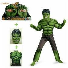 Kids Boys Hulk Fancy Dress