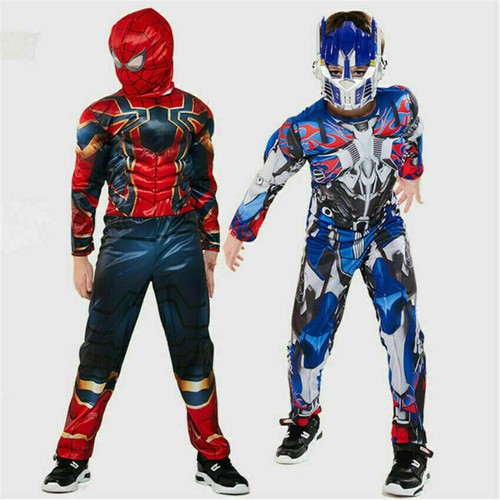 Kids boys superhero costume - uk,