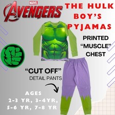 Incredible Hulk Boys Pyjamas