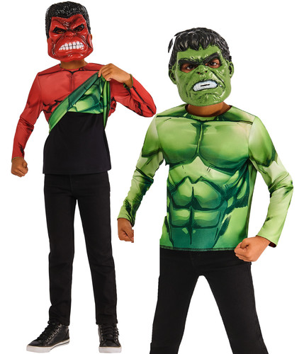 Reversible hulk child costume - child,